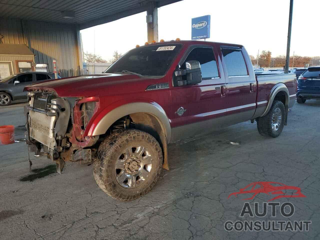 FORD F250 2013 - 1FT7W2BT8DEB43528