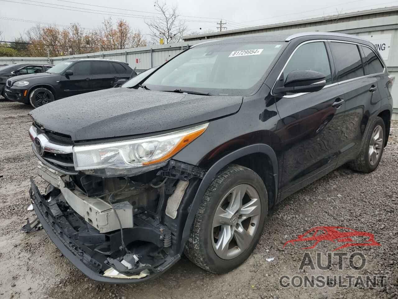 TOYOTA HIGHLANDER 2015 - 5TDDKRFH8FS203267
