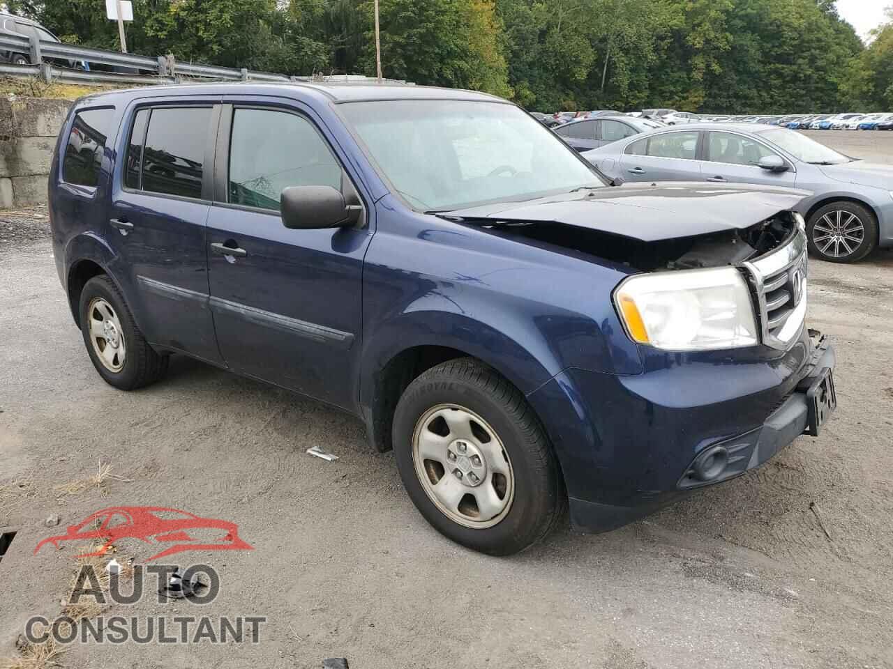 HONDA PILOT 2013 - 5FNYF4H27DB071685