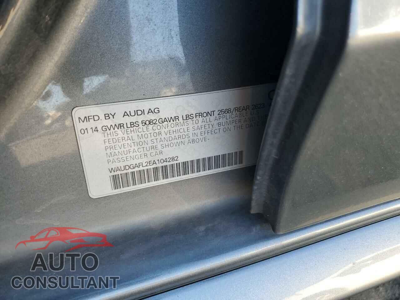 AUDI S4/RS4 2014 - WAUDGAFL2EA104282