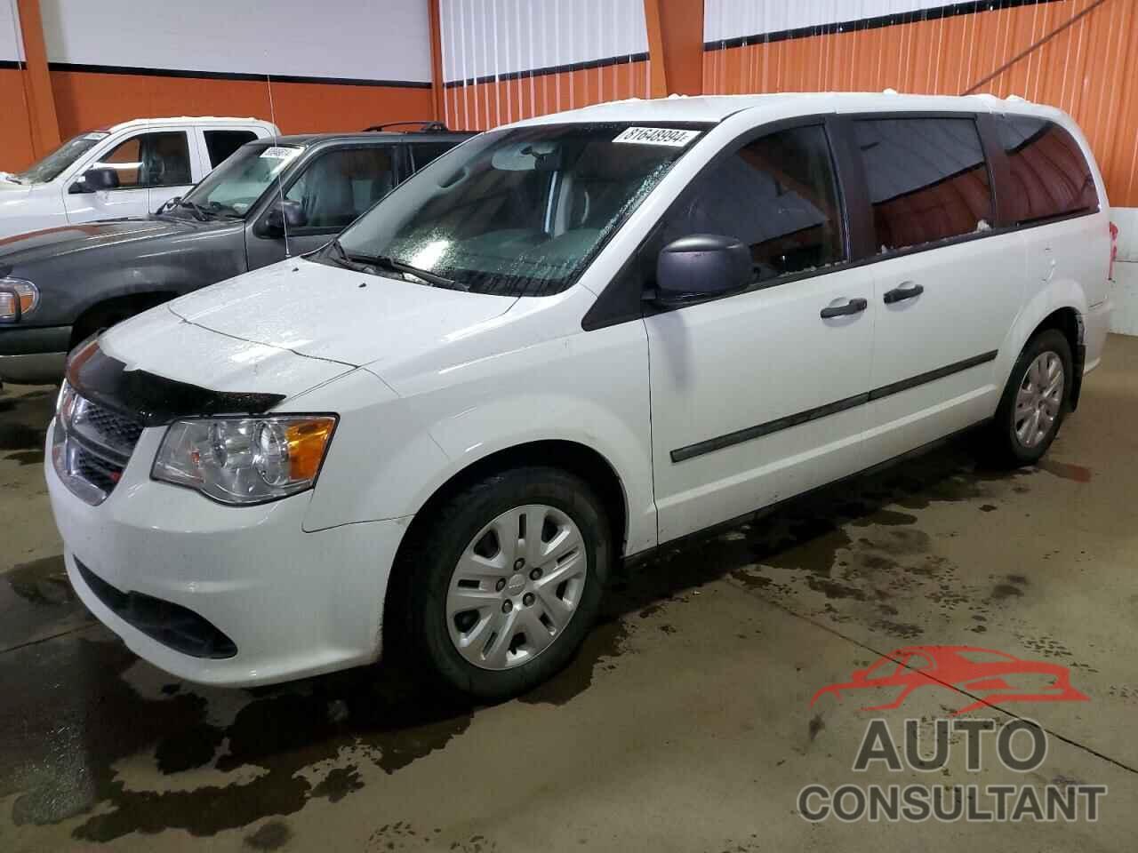 DODGE CARAVAN 2017 - 2C4RDGBG7HR631134