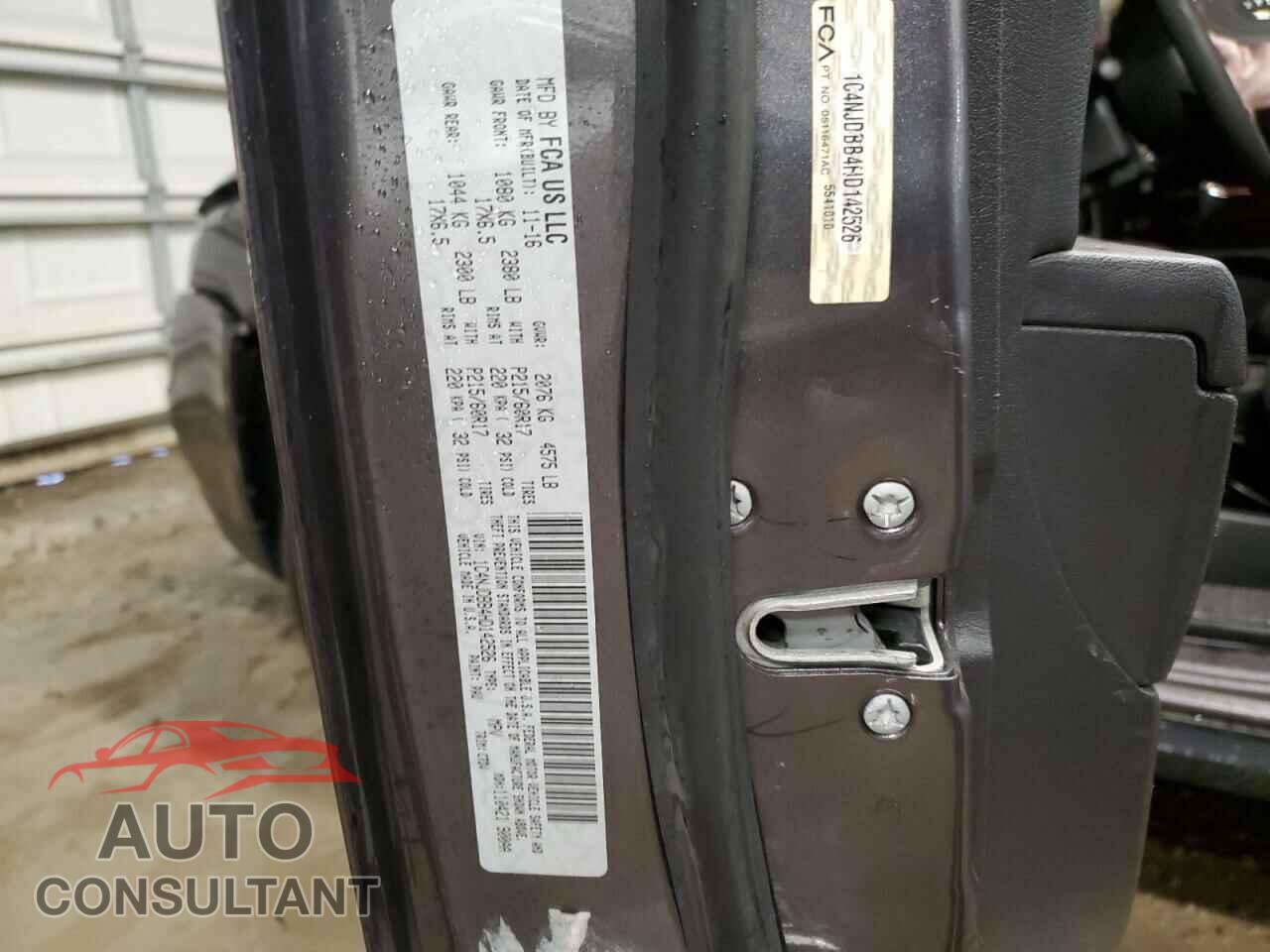 JEEP COMPASS 2017 - 1C4NJDBB4HD142526