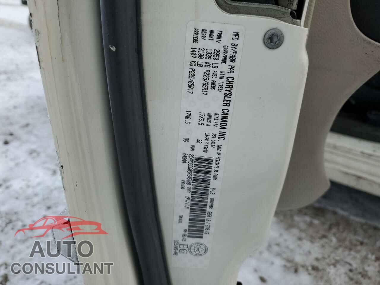 DODGE CARAVAN 2013 - 2C4RDGDG0DR545008