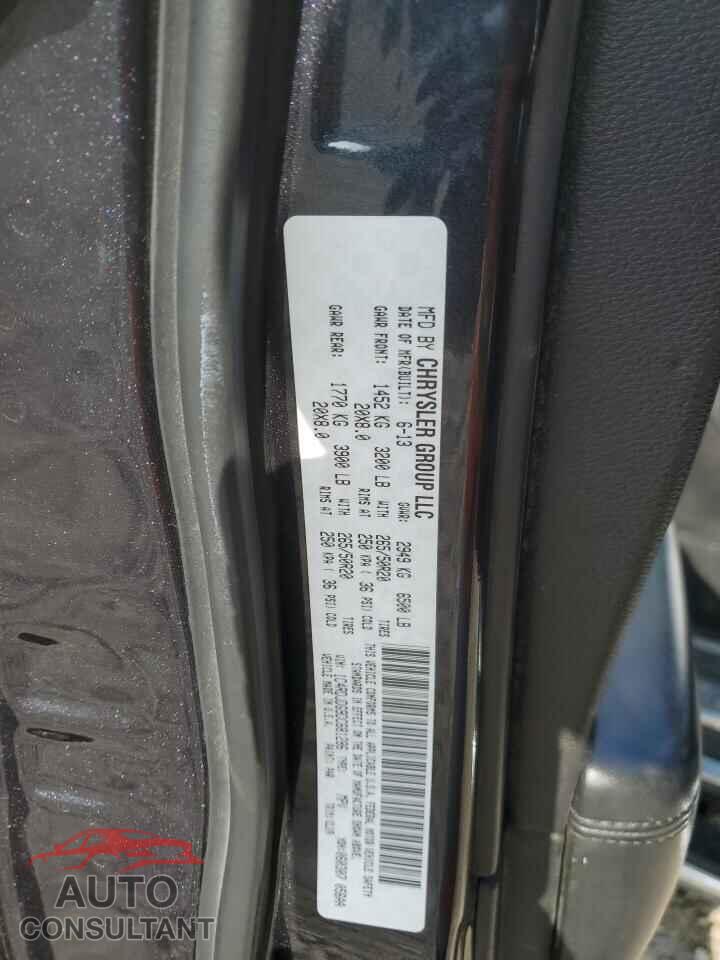 DODGE DURANGO 2013 - 1C4RDJDG9DC681286