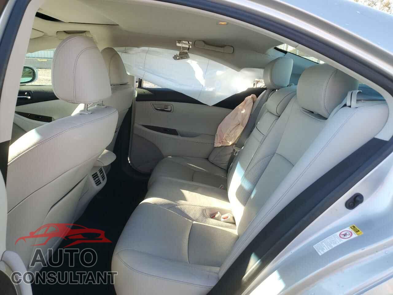 LEXUS ES350 2011 - JTHBK1EG9B2465929