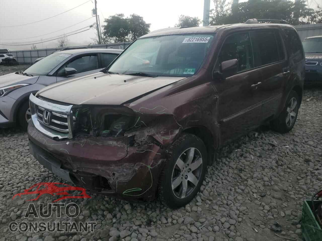 HONDA PILOT 2012 - 5FNYF4H90CB063956