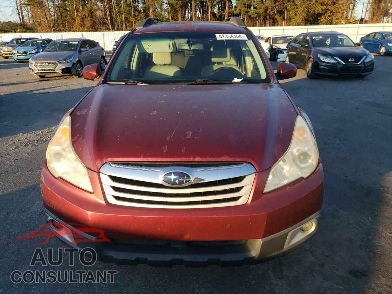 SUBARU OUTBACK 2011 - 4S4BRBCC7B3342607