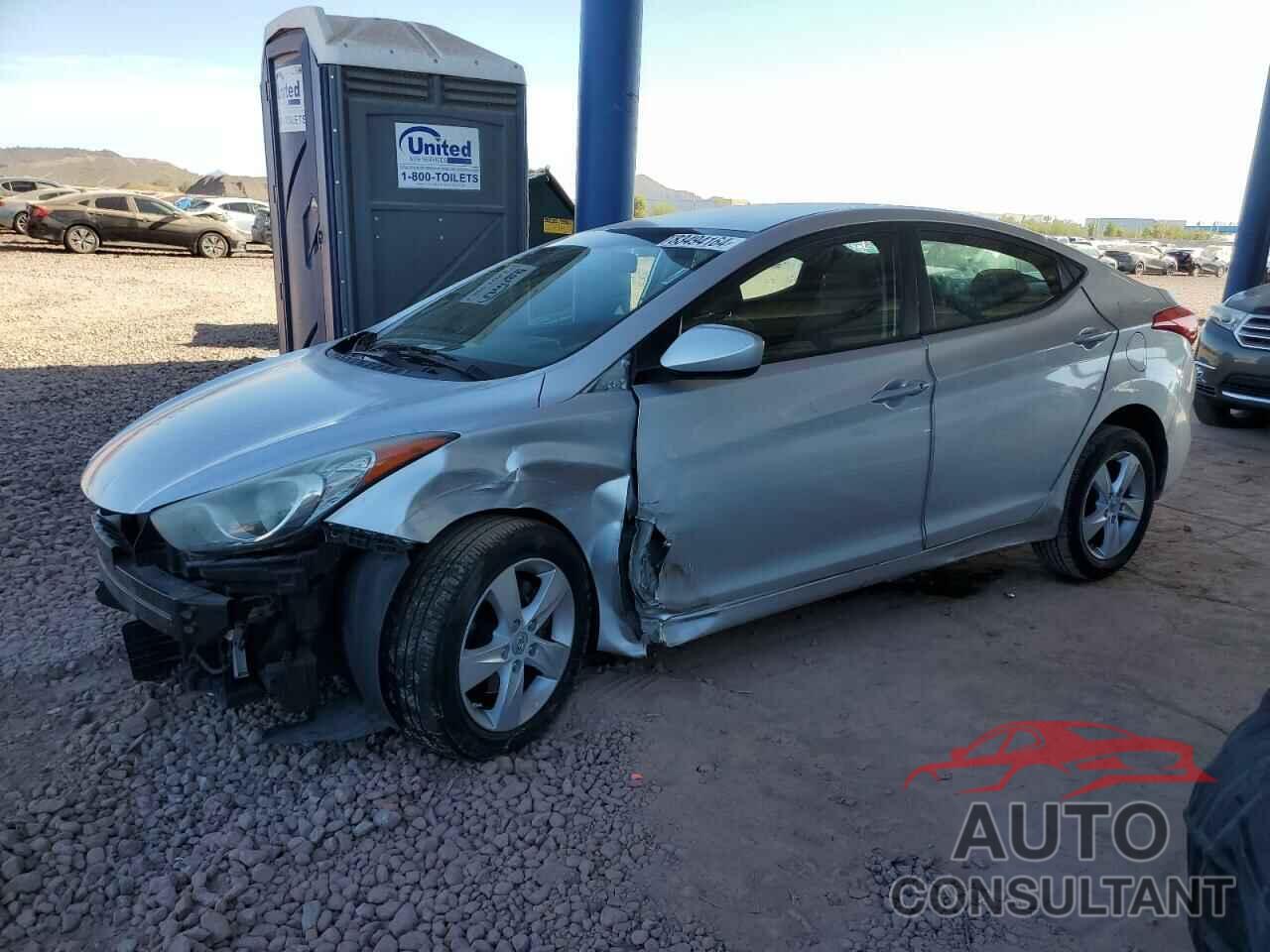 HYUNDAI ELANTRA 2011 - KMHDH4AE6BU150164