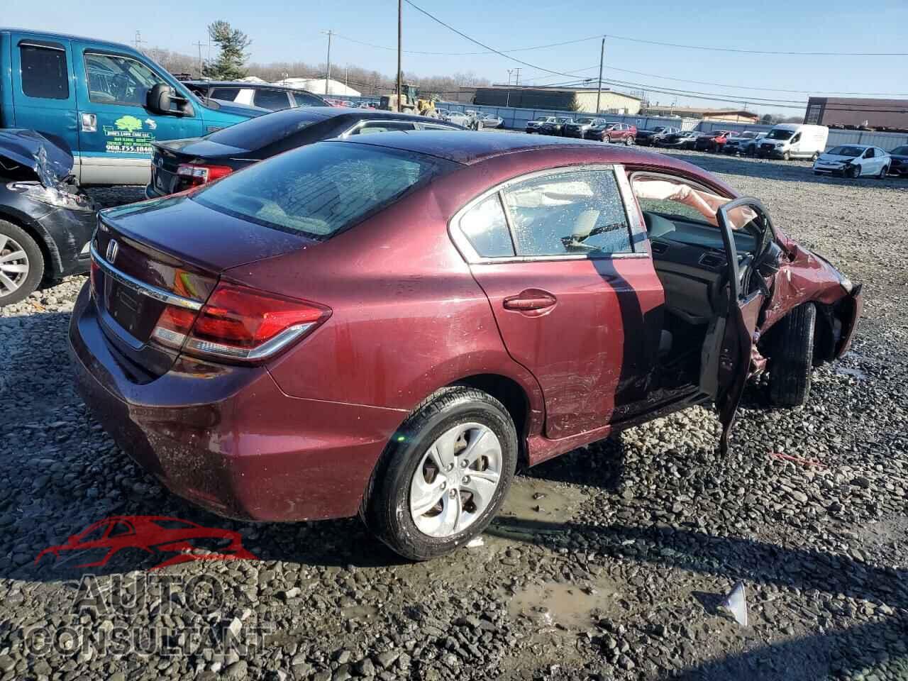 HONDA CIVIC 2014 - 19XFB2F57EE213903