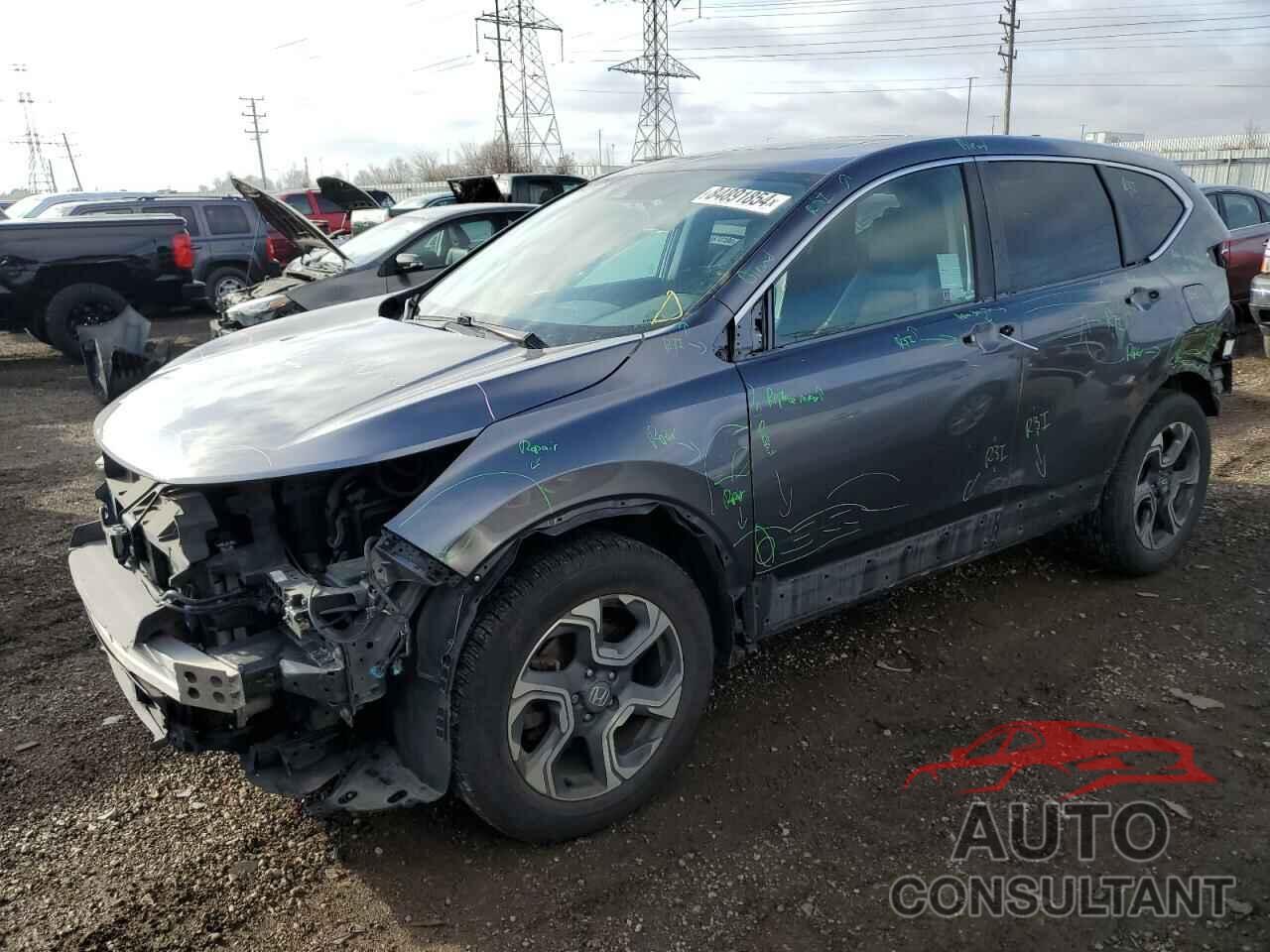 HONDA CRV 2018 - 7FARW1H84JE049005