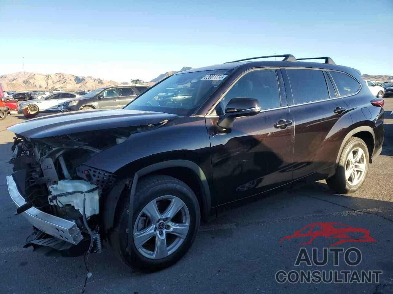 TOYOTA HIGHLANDER 2020 - 5TDCZRAH7LS018153