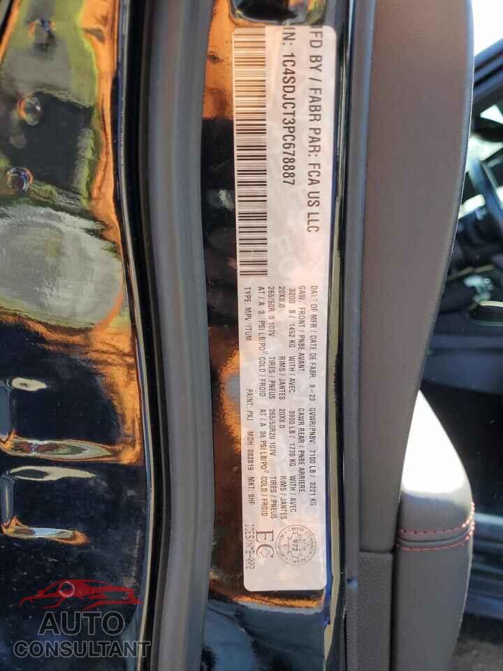 DODGE DURANGO 2023 - 1C4SDJCT3PC678887