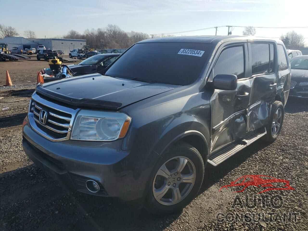 HONDA PILOT 2012 - 5FNYF3H73CB001038