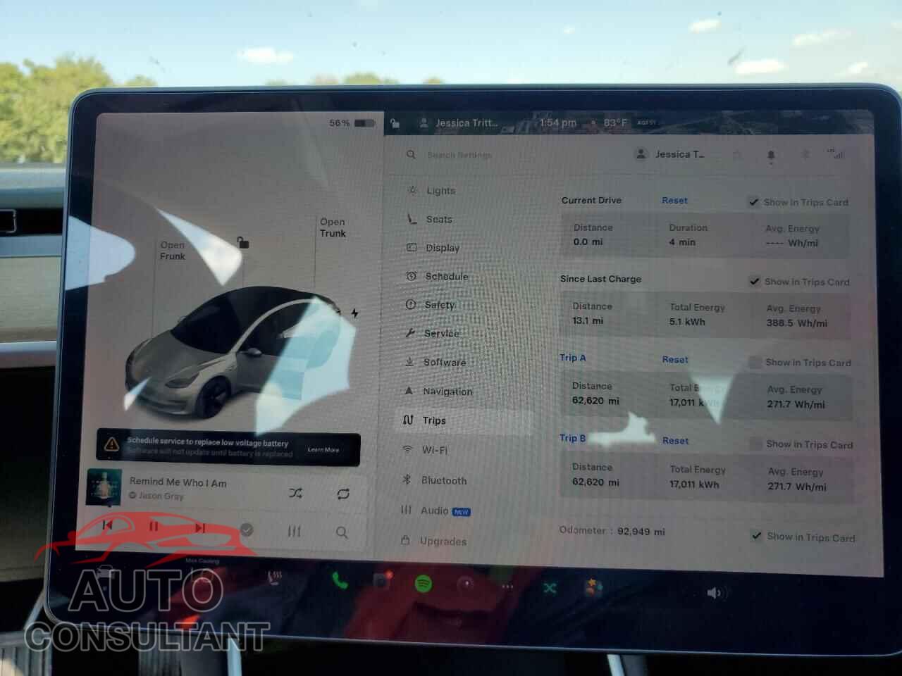 TESLA MODEL 3 2018 - 5YJ3E1EA2JF037494
