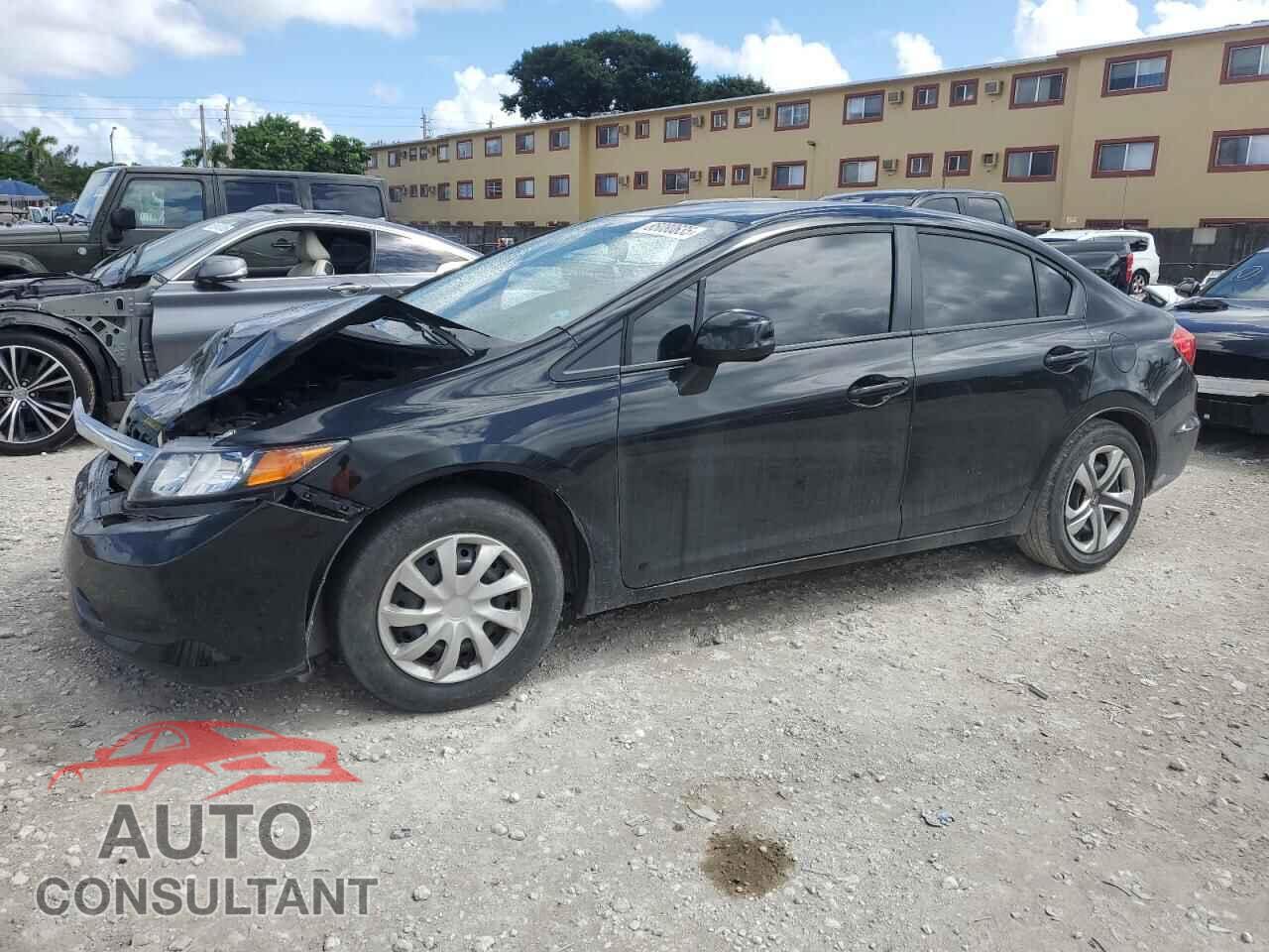 HONDA CIVIC 2012 - 19XFB2F53CE092185