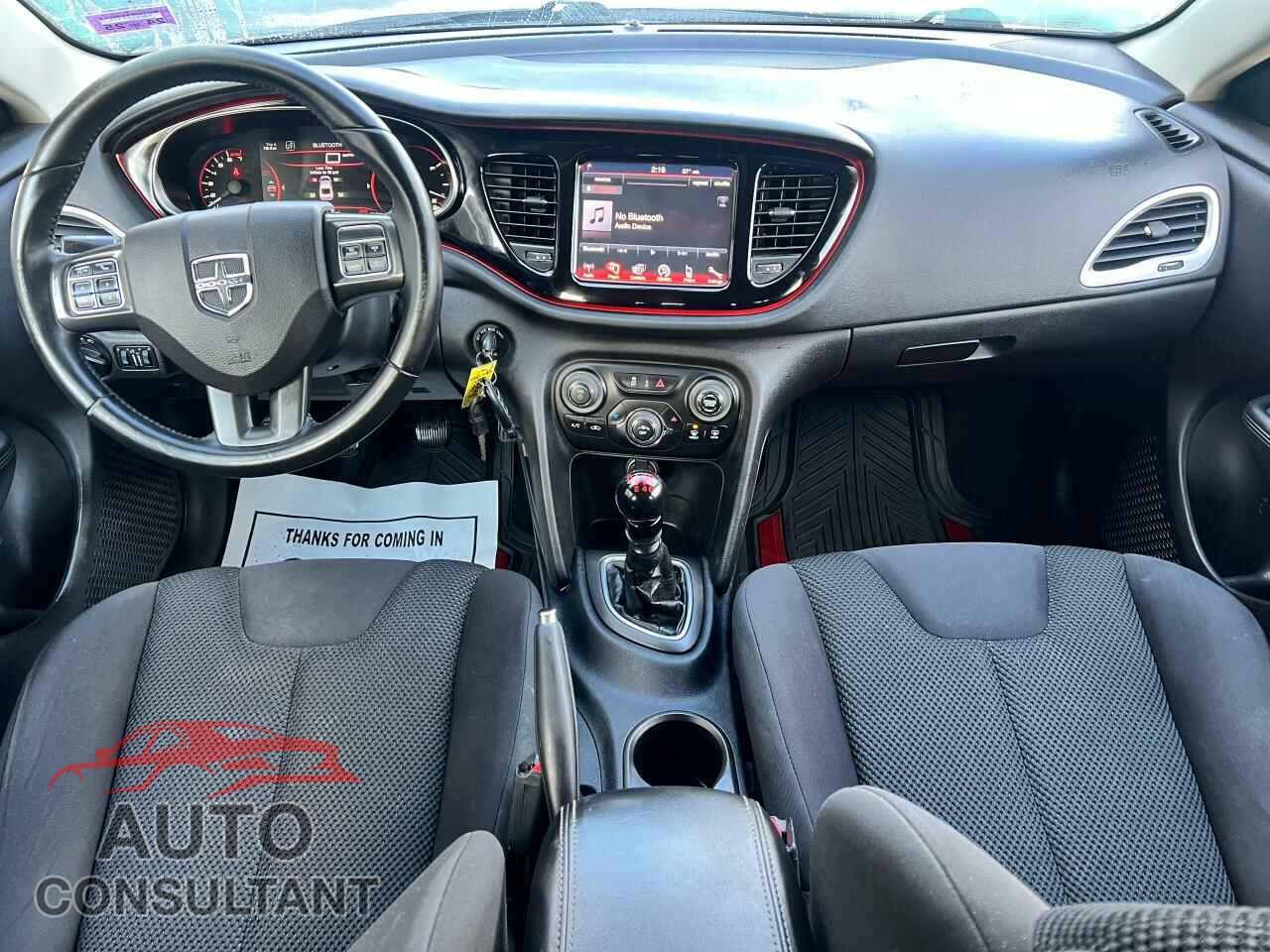 DODGE DART 2016 - 1C3CDFDH2GD682570