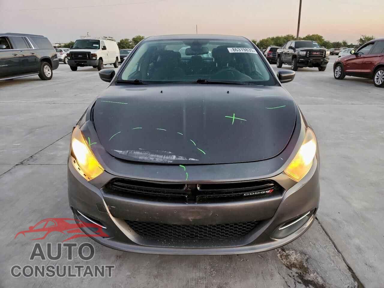 DODGE DART 2015 - 1C3CDFBB6FD227136