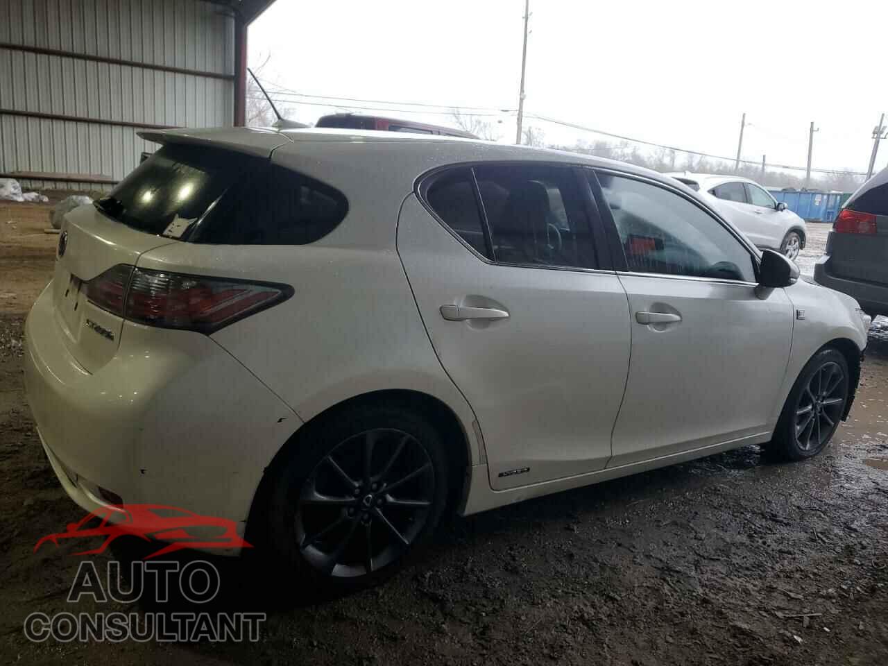 LEXUS CT 200 2012 - JTHKD5BH3C2104583