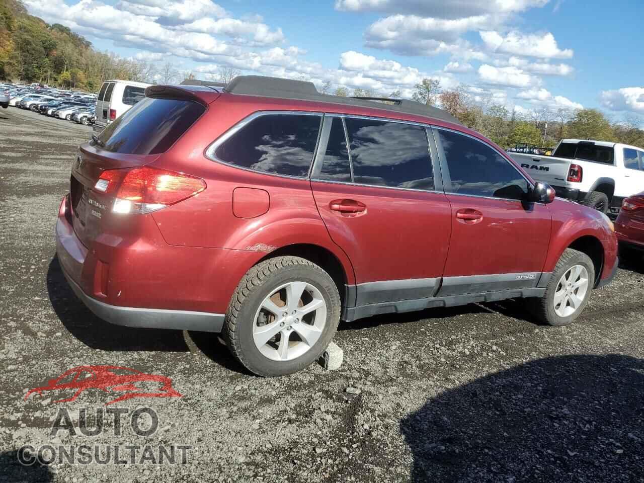SUBARU OUTBACK 2013 - 4S4BRBCC1D3267325