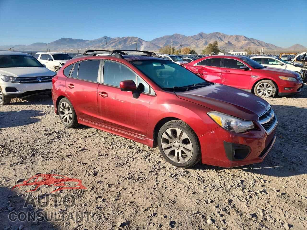 SUBARU IMPREZA 2012 - JF1GPAL68CH214875