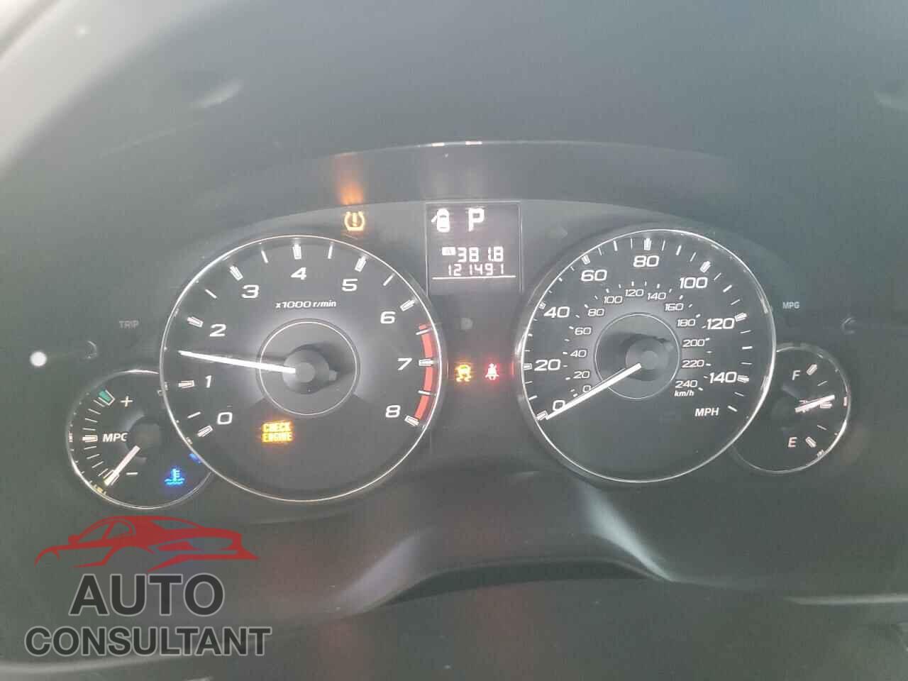 SUBARU OUTBACK 2012 - 4S4BRBAC2C3290632