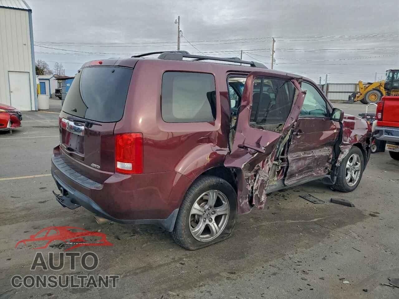 HONDA PILOT 2012 - 5FNYF4H54CB018841