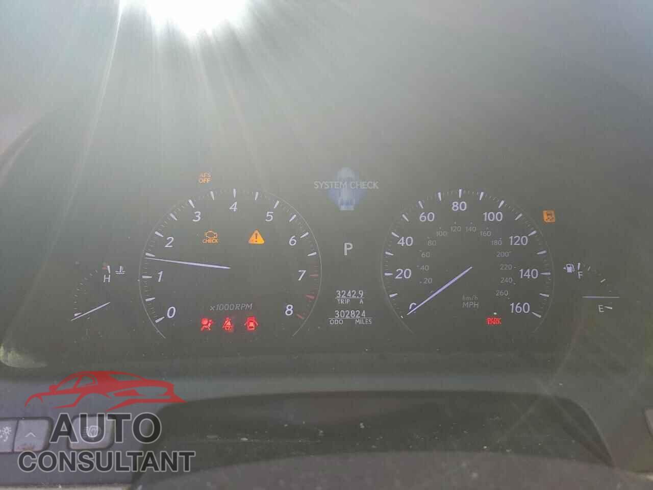 LEXUS LS460 2010 - JTHGL5EF4A5038690