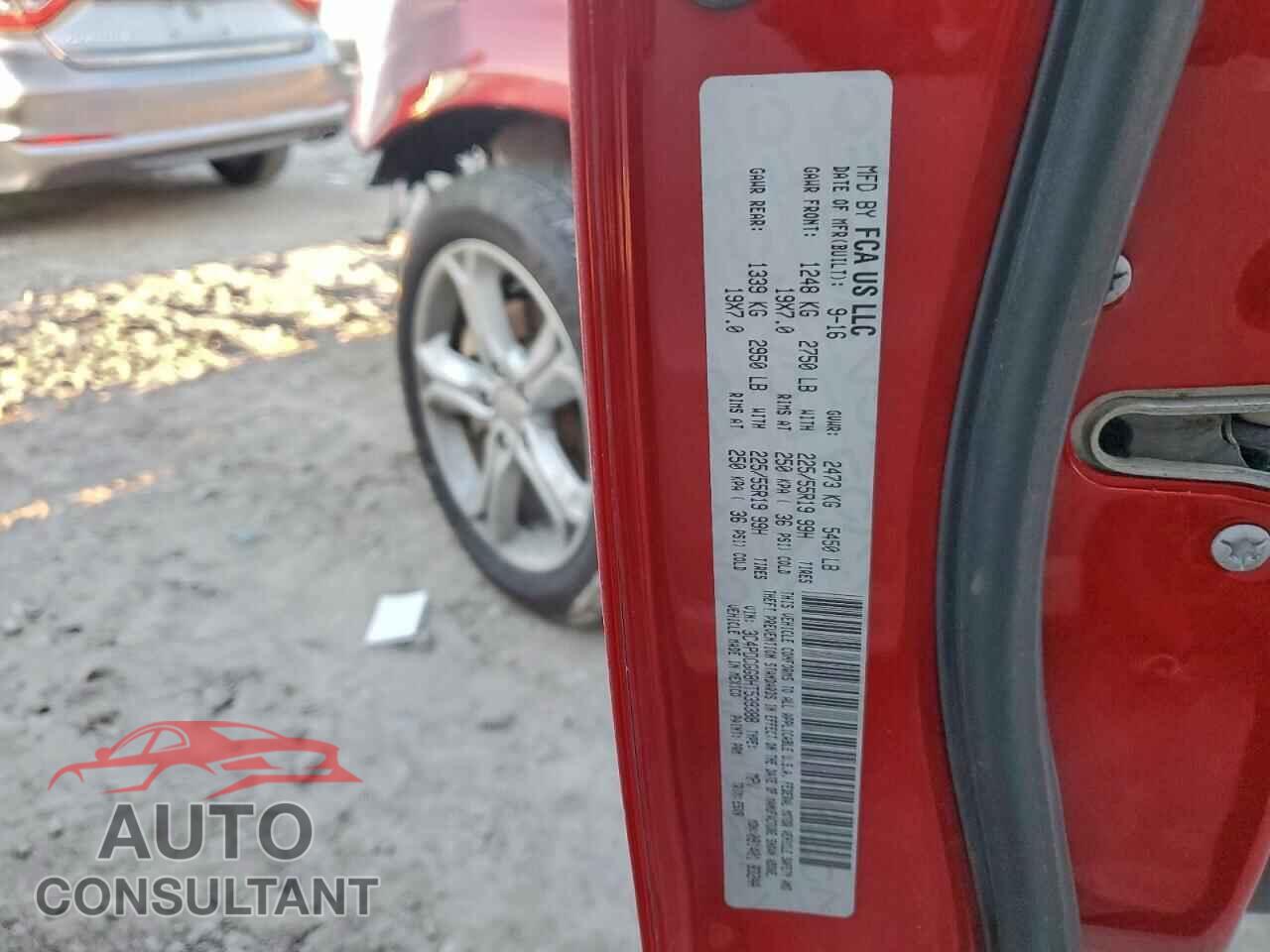 DODGE JOURNEY 2017 - 3C4PDCGG8HT539388