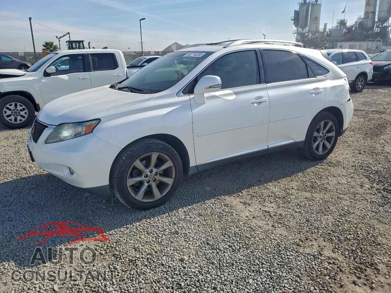 LEXUS RX350 2012 - 2T2ZK1BA9CC072849