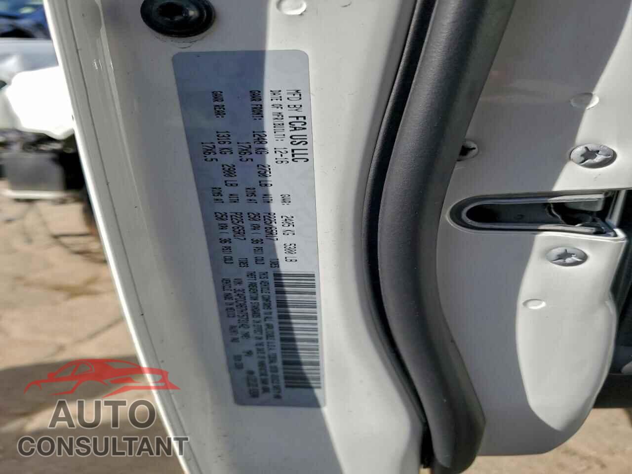 DODGE JOURNEY 2017 - 3C4PDCAB7HT573142