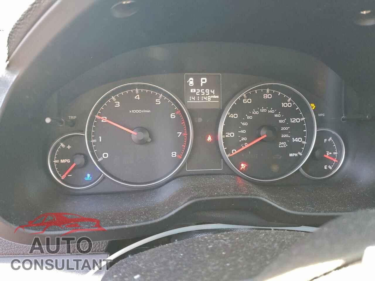 SUBARU OUTBACK 2014 - 4S4BRBCC0E3303667