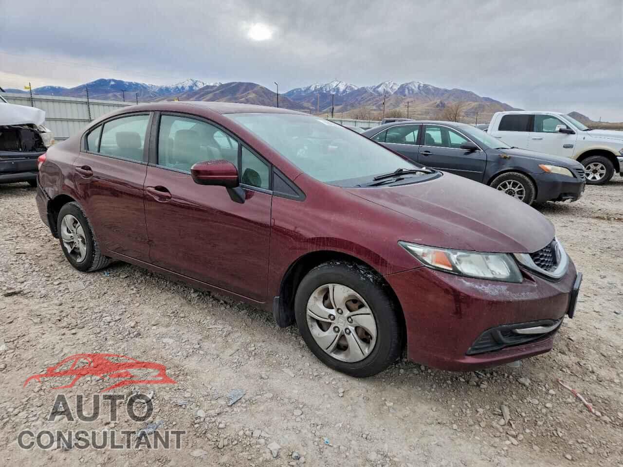 HONDA CIVIC 2014 - 19XFB2F54EE029177