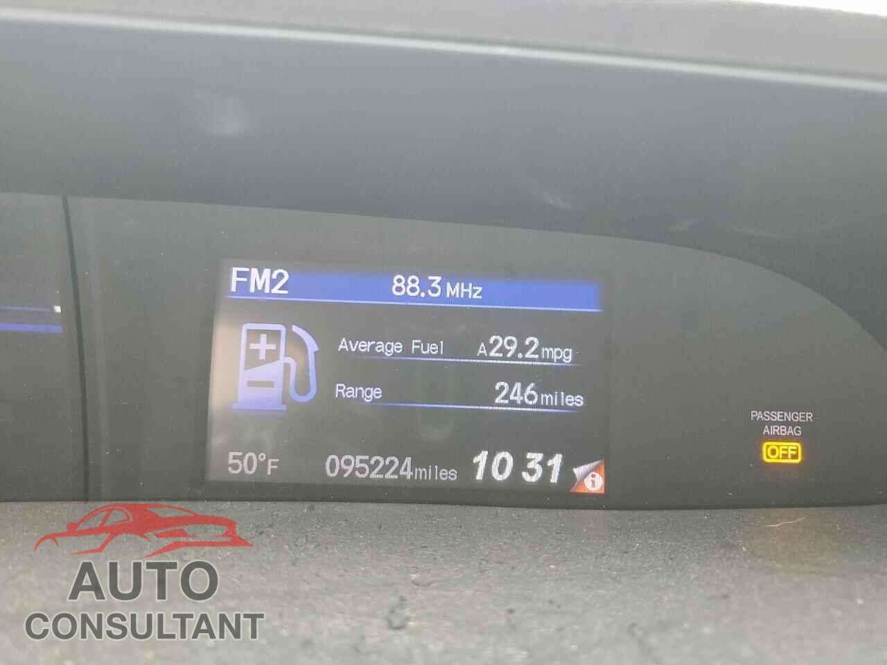 HONDA CIVIC 2012 - 2HGFB2F88CH319225