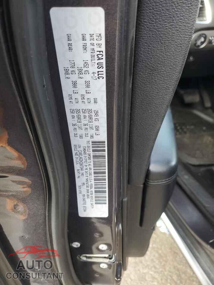DODGE DURANGO 2017 - 1C4RDJAG3HC847344