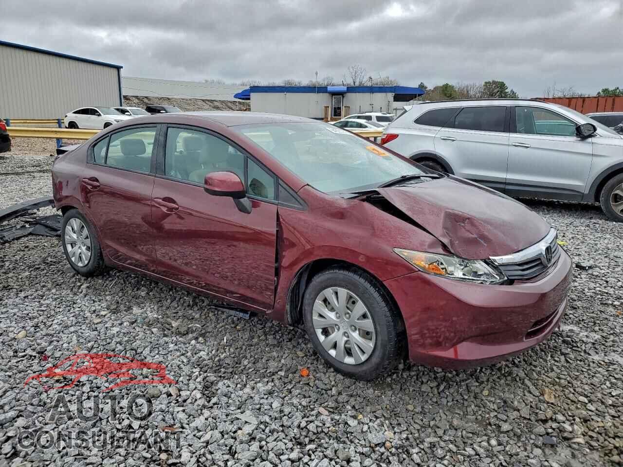 HONDA CIVIC 2012 - 19XFB2F59CE095236