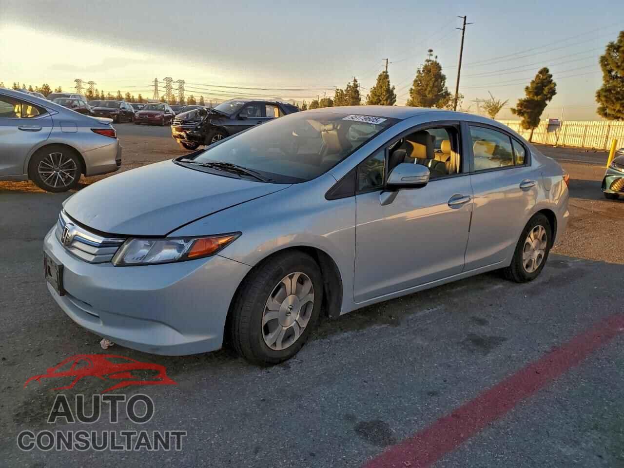 HONDA CIVIC 2012 - JHMFB4F38CS008271