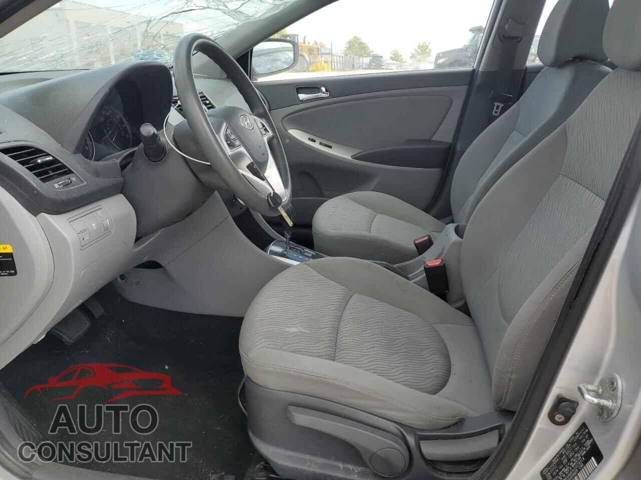 HYUNDAI ACCENT 2012 - KMHCU4AEXCU078314
