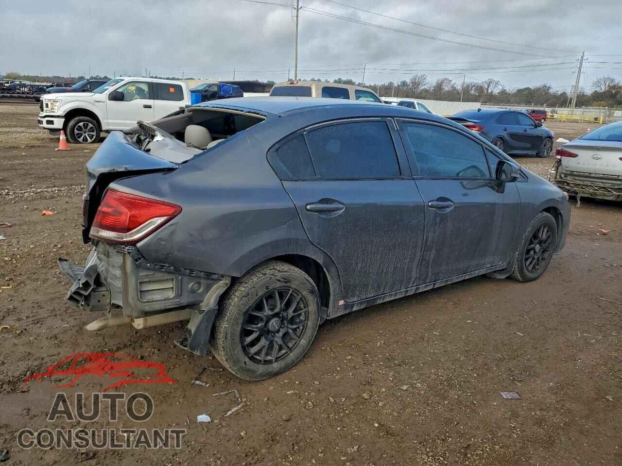HONDA CIVIC 2013 - 2HGFB2F5XDH581576