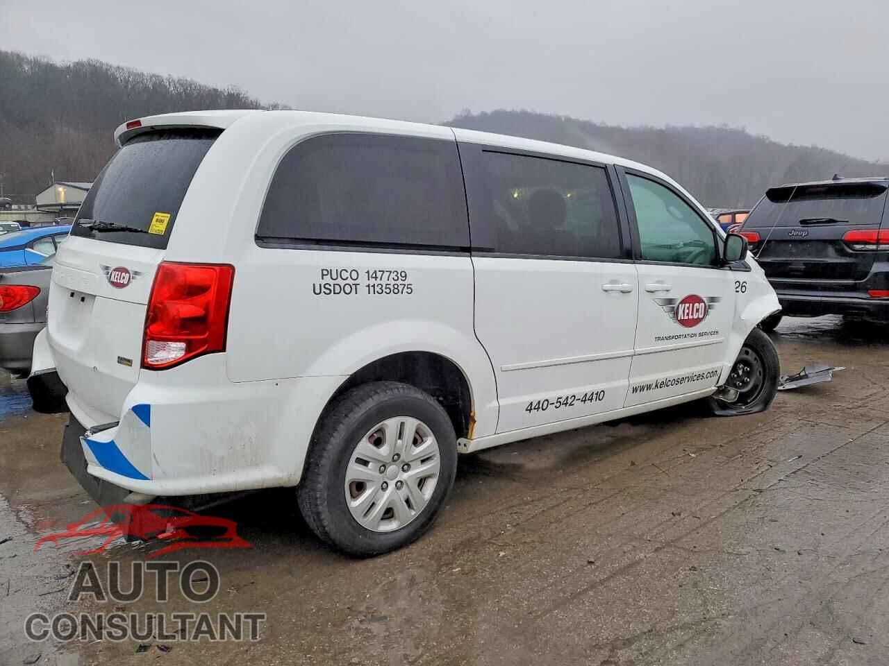 DODGE CARAVAN 2016 - 2C4RDGBG5GR320462