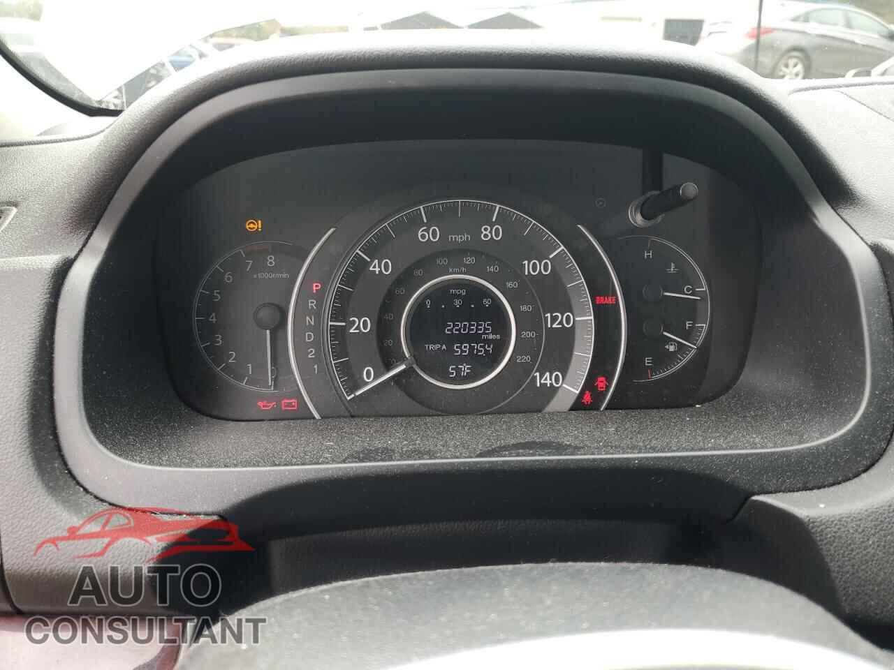 HONDA CRV 2012 - JHLRM3H59CC007936
