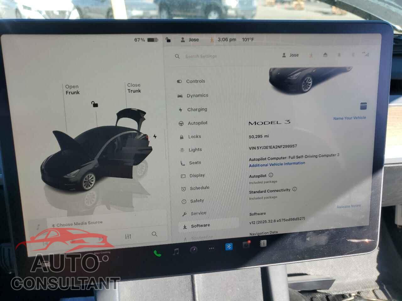 TESLA MODEL 3 2022 - 5YJ3E1EA2NF299957