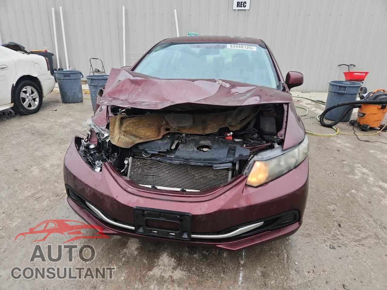HONDA CIVIC 2013 - 19XFB2F55DE044186