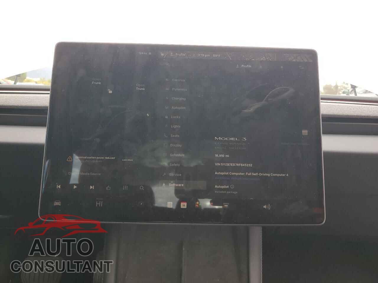 TESLA MODEL 3 2024 - 5YJ3E1EB7RF845232