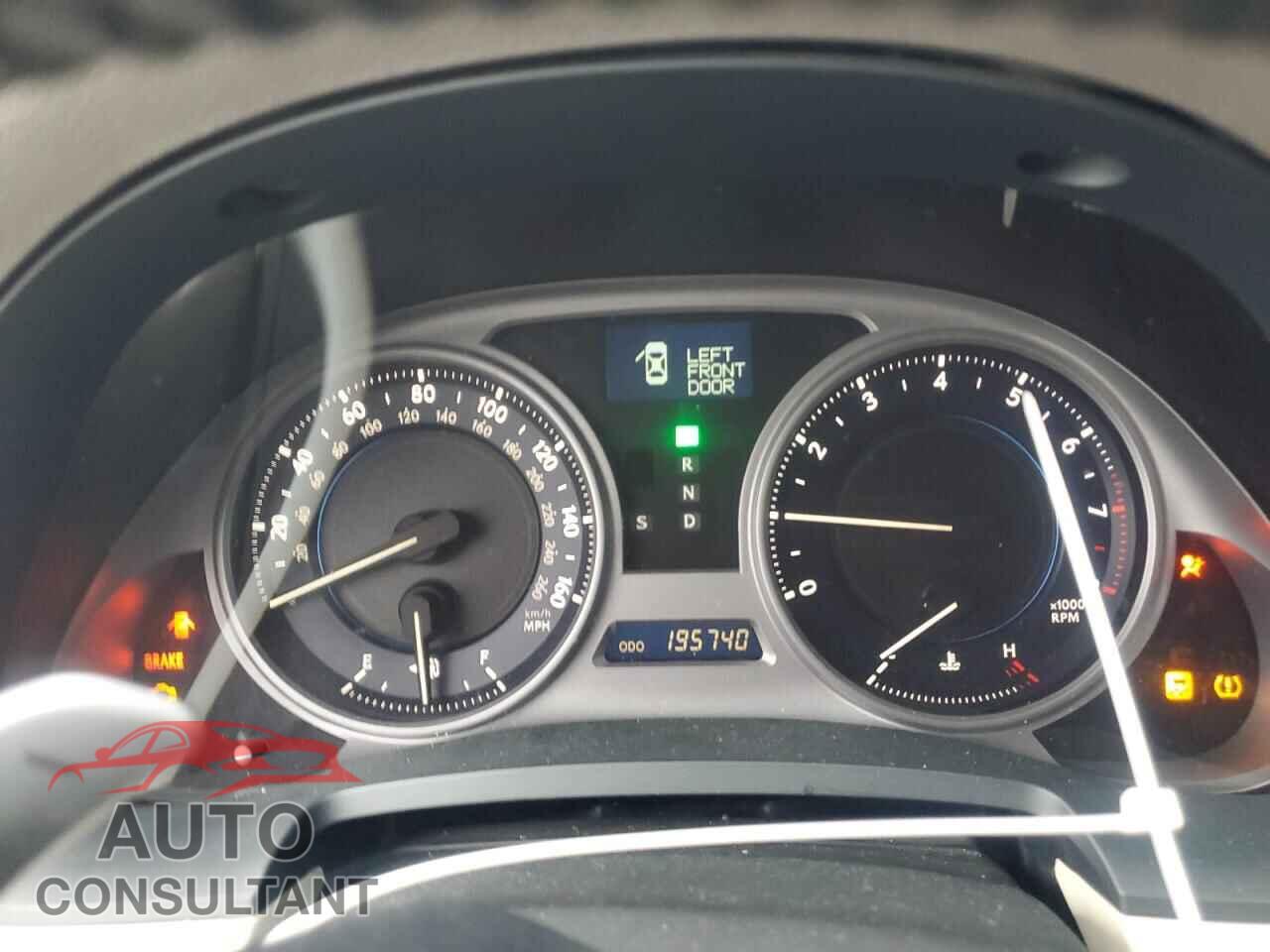 LEXUS IS 2010 - JTHBF5C29A5108962