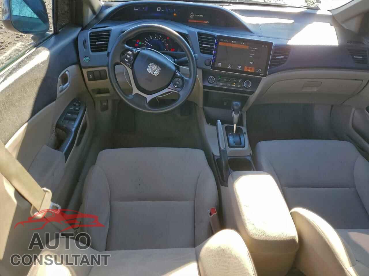 HONDA CIVIC 2012 - 19XFB2F5XCE052962