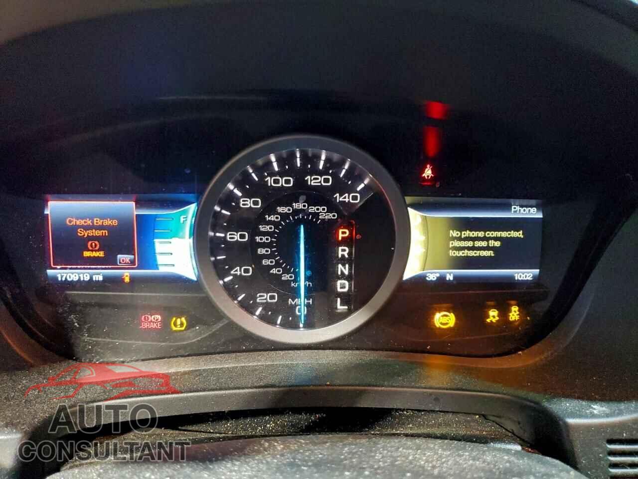 FORD EXPLORER 2012 - 1FMHK7D97CGB01106