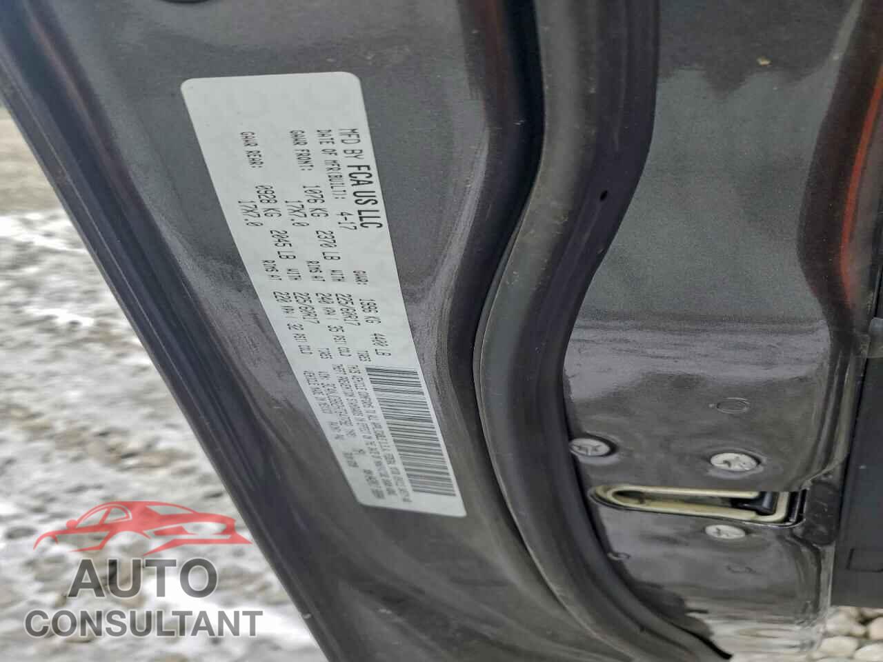 JEEP COMPASS 2017 - 3C4NJCBB2HT647792