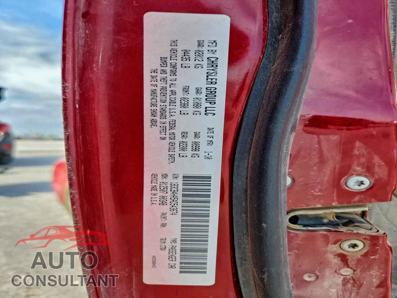 DODGE CALIBER 2010 - 1B3CB4HA5AD543674