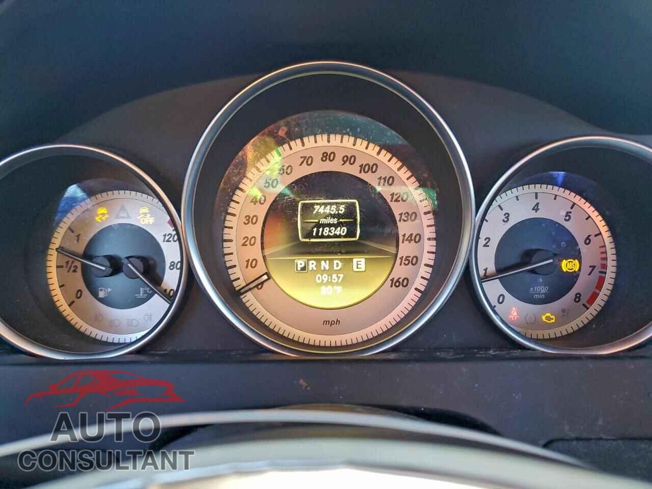MERCEDES-BENZ C-CLASS 2012 - WDDGF8BB7CR205511
