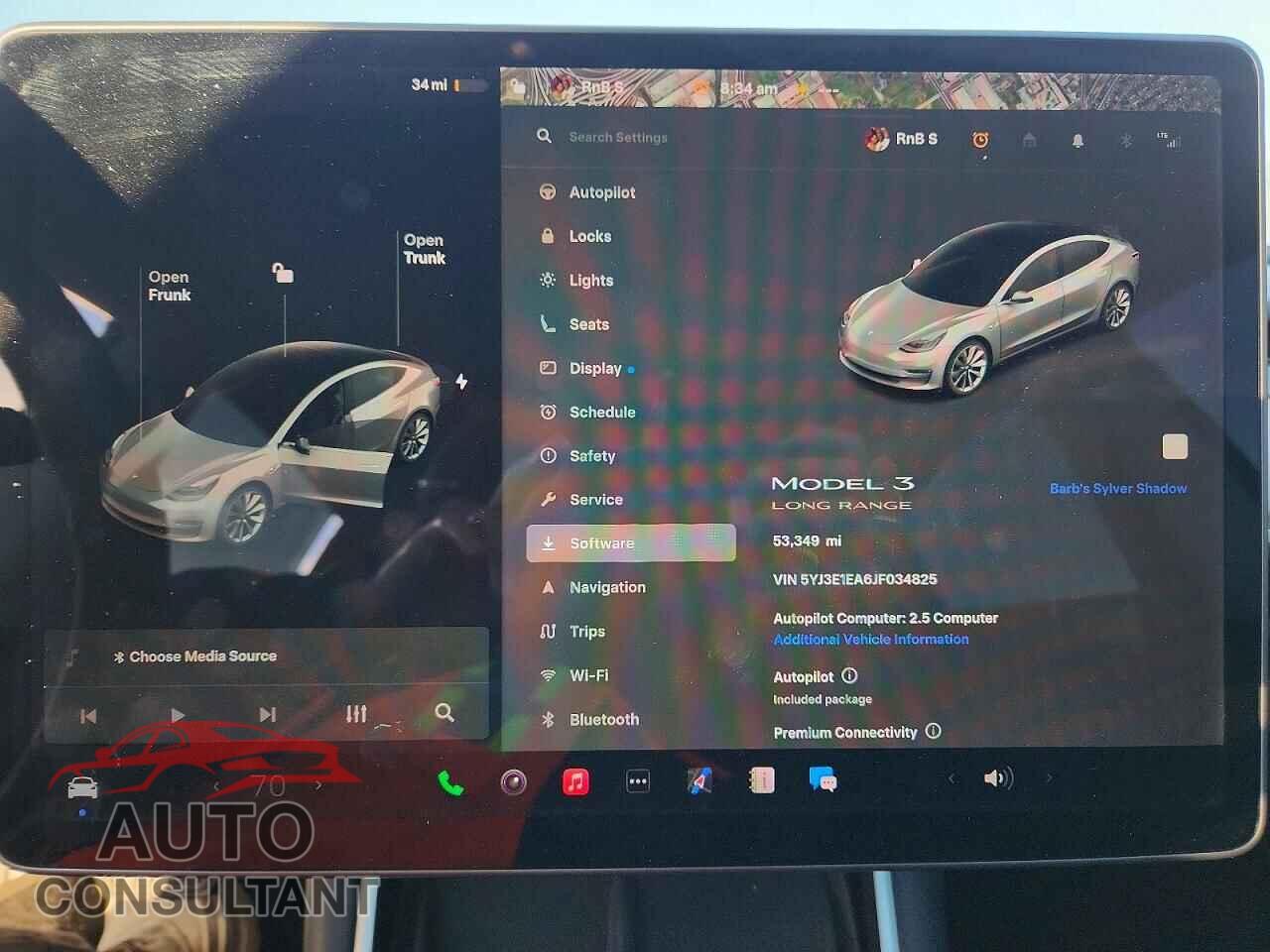 TESLA MODEL 3 2018 - 5YJ3E1EA6JF034825